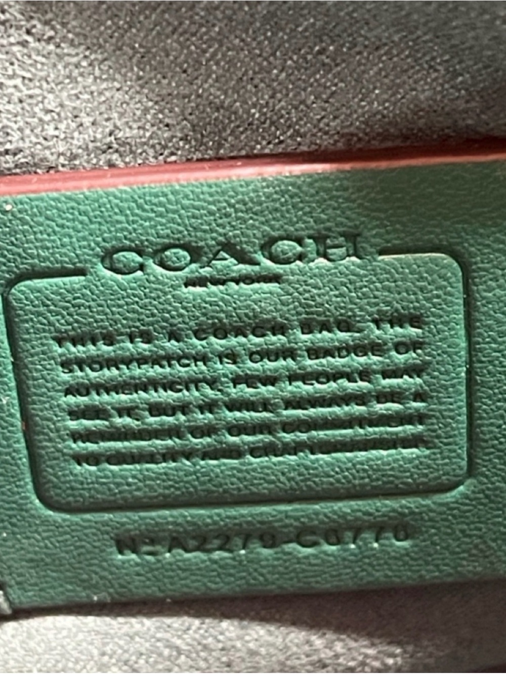 Coach Mini Pepper Crossbody Bag EUC - Picture 11 of 15